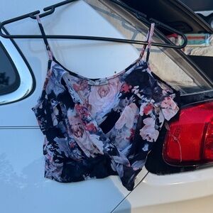 Floral Women's Crop Top